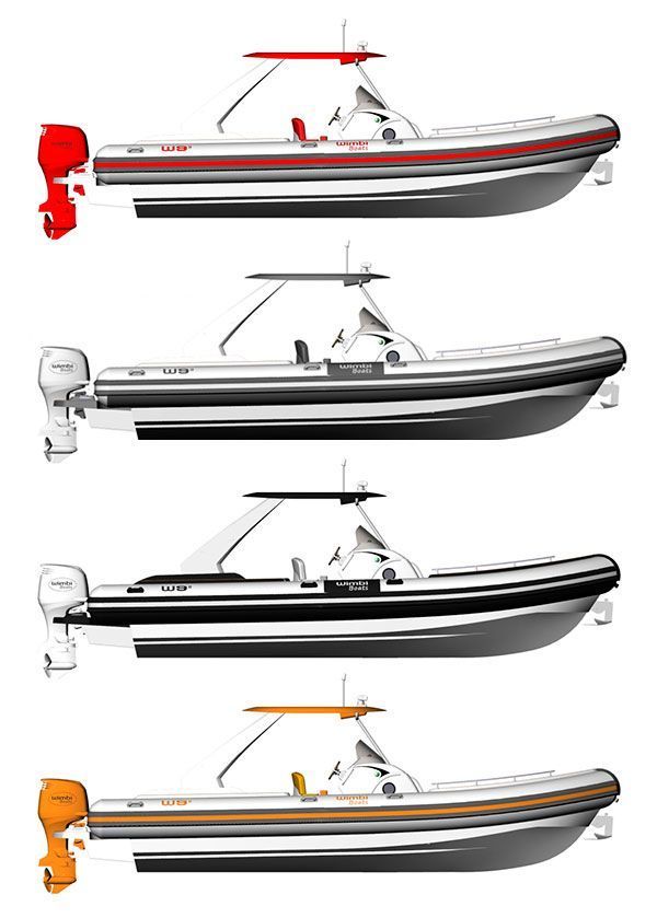Semirrígida Wimbi W9 II, el nuevo modelo de Wimbi Boats