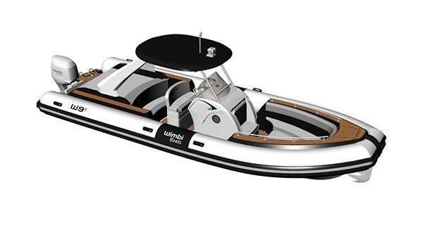 Semirrígida Wimbi W9 II, el nuevo modelo de Wimbi Boats