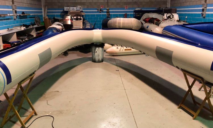sustituir flotador semirrígida PVC