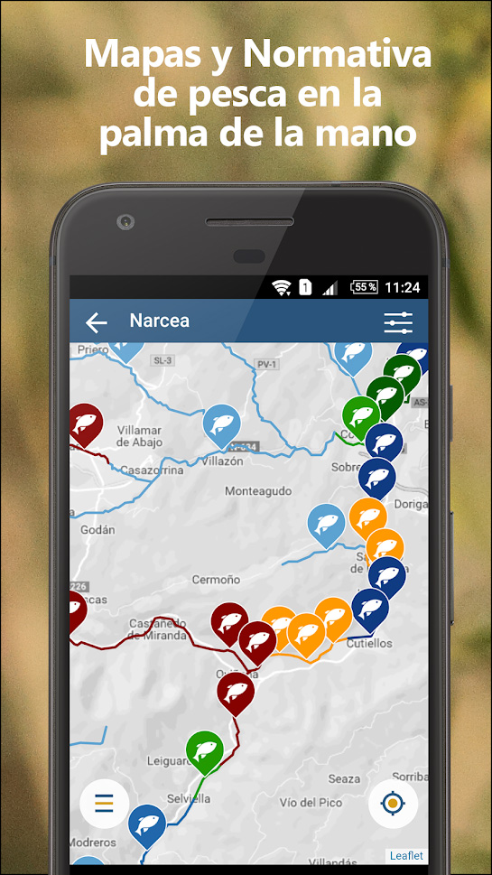 App de pesca - my fishing maps - artículo