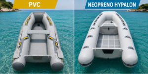 Cómo diferenciar PVC y Neopreno en embarcaciones neumáticas o semirrígidas